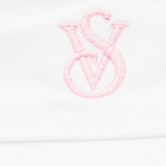 New - VICTORIA\'S SECRET White Swim Visor Sun Hat Cap main image 6